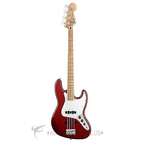 Custom Fender Standard Jazz Maple Fingerboard 4 Strings Electric Bass Guitar Candy Apple Red - 146202509 #1 image
