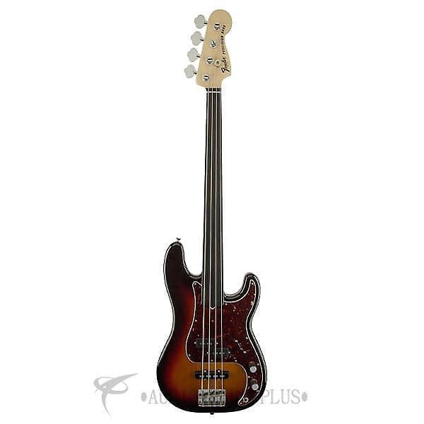 Custom Fender Tony Franklin Fretless Precision Ebony Fingerboard 4S Electric Bass Guitar 3-Color Sunburst #1 image