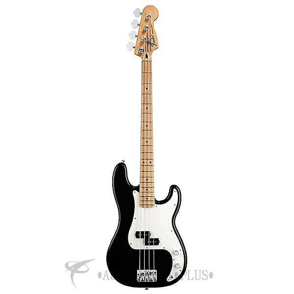 Custom Fender Standard Precision Maple Fingerboard 4 Strings Electric Bass Guitar Black - 146102506 #1 image
