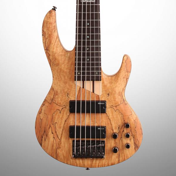 Custom ESP LTD B206SM Electric Bass, 6-String, Natural Satin #1 image