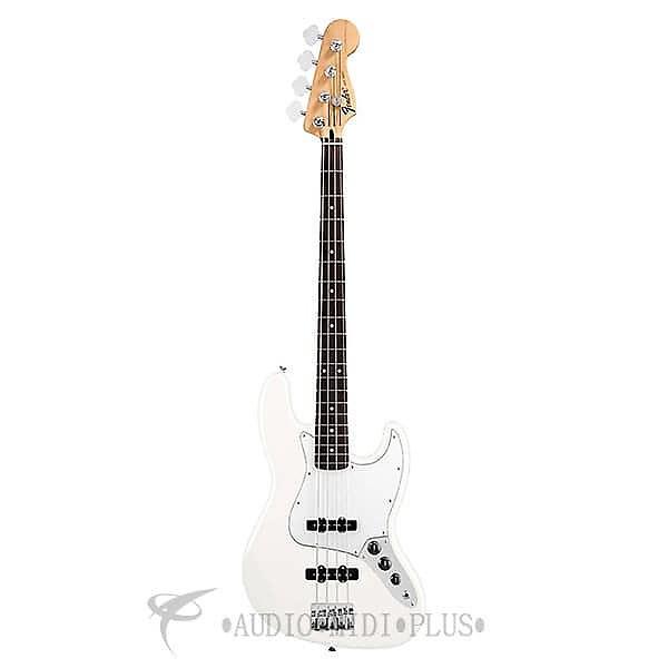 Custom Fender Standard Jazz Rosewood Fingerboard 4 Strings Electric Bass Guitar Arctic White - 146200580 #1 image