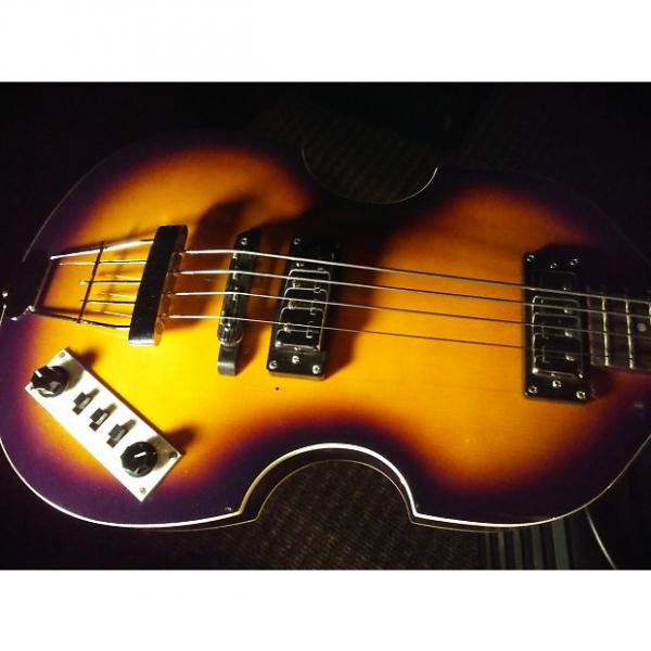 Custom Hofner B Bass  Sunburst Beatles McCartney #1 image