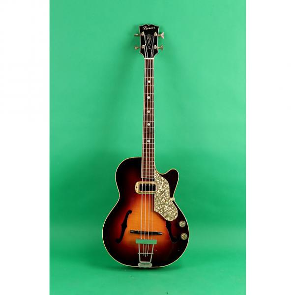 Custom Premier Bantam Bass 1956 Sunburst #1 image