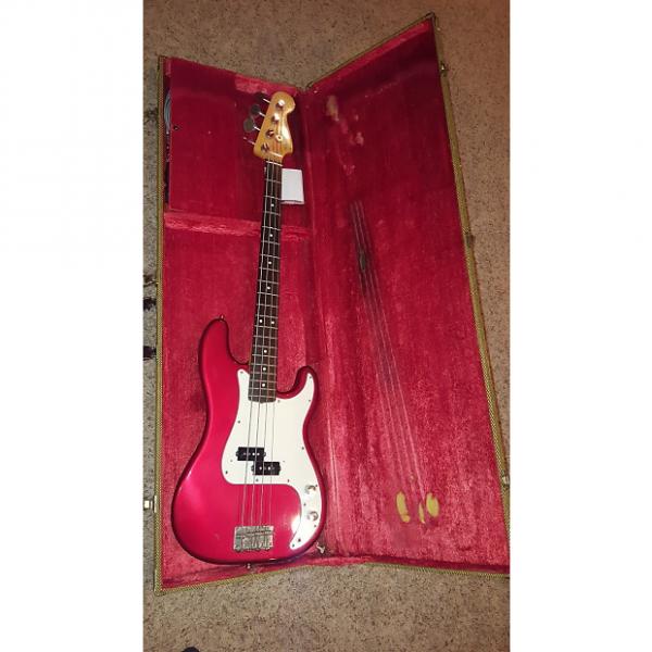 Custom Fender Precision Bass 1984-87 Red #1 image