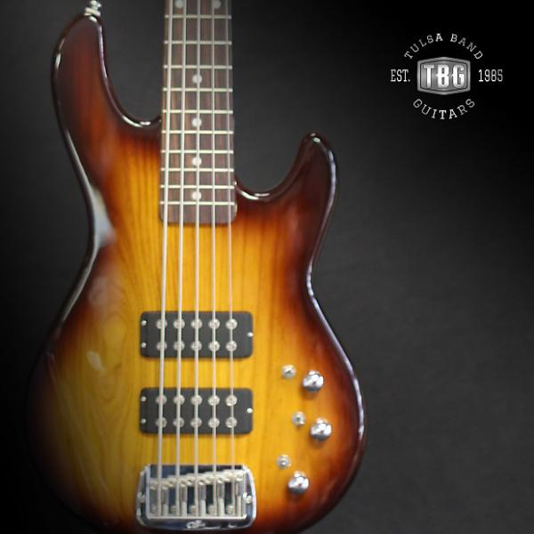 Custom G&amp;L L2500 Tribute Series 5-String Bass 2016 Tobacco Sunburst #1 image