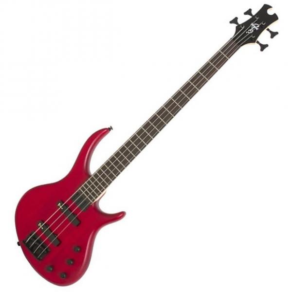 Custom Epiphone Toby Deluxe-IV Bass Guitar Translucent Red #1 image