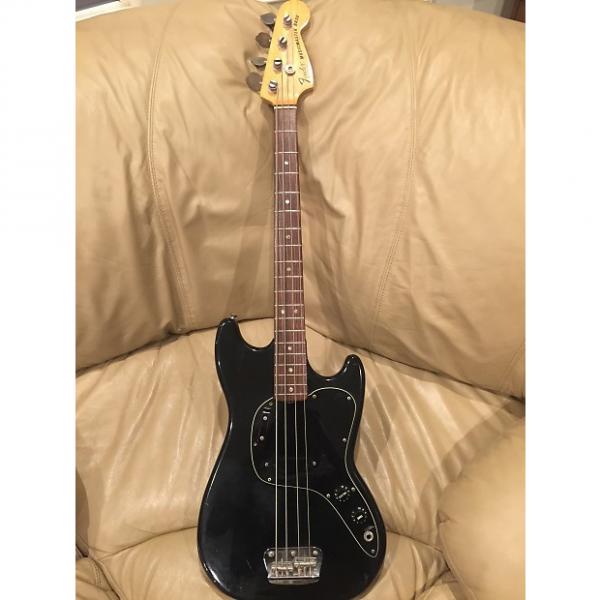 Custom Fender Musicmaster Bass 1978 Black #1 image