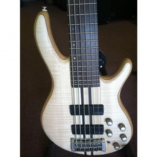 Custom CORT A6 Natural 6 String Bass w/ Bartolini pickups #1 image