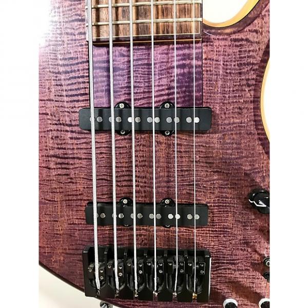 Custom Benevente DCD 6-String Bass, Flame Maple Top, Nordstrand Pickups, Mike Pope Preamp #1 image