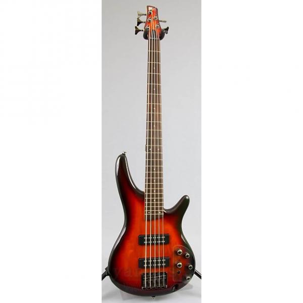 Custom Ibanez SR375E 5-String Bass Guitar | Aged Whiskey Burst #1 image