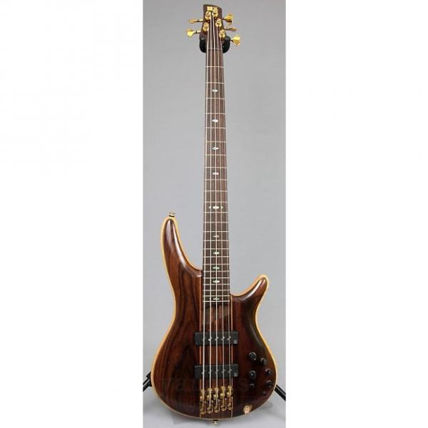 Custom Ibanez SR1905E 5-String Premium Series Bass Guitar | Natural Low Gloss #1 image