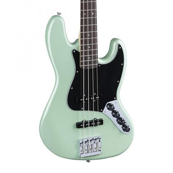 Custom Fender Deluxe Active Jazz Bass, Surf Pearl, Rosewood #1 image