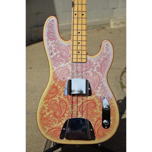 Custom Keller Telecaster Bass 1968 Pink Paisley #1 image