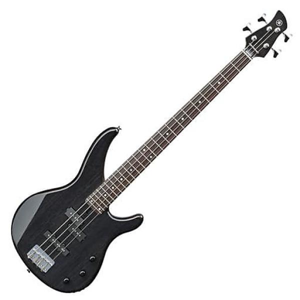 Custom Yamaha TRBX174EW Mango Wood 4-String Electric Bass Guitar - Translucent Black #1 image