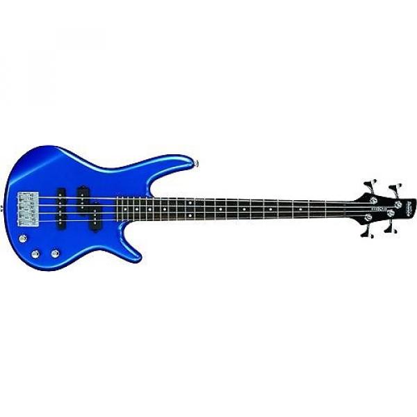 Custom Ibanez GSRM20 Mikro Electric Bass Guitar (Starlight Blue) #1 image