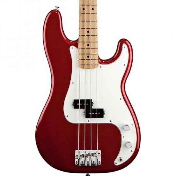 Custom Fender Standard Precision Bass, Candy Apple Red #1 image