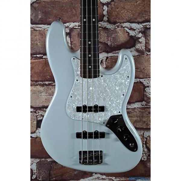 Custom Brand New Fender Special Edition White Opal Jazz Bass Guitar #1 image