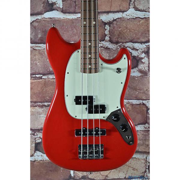 Custom Fender Offset Series Mustang Bass PJ Torino Red #1 image
