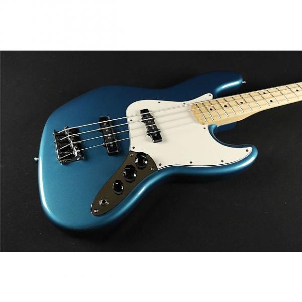 Custom Fender Standard Jazz Bass Maple Fingerboard Lake Placid Blue 0146202502 (314) #1 image