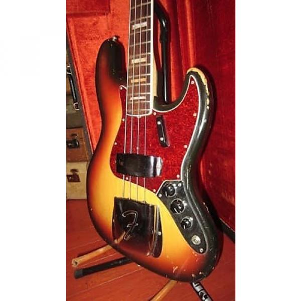 Custom Vintage 1969 Fender Jazz Bass w/ Original Hard Case #1 image