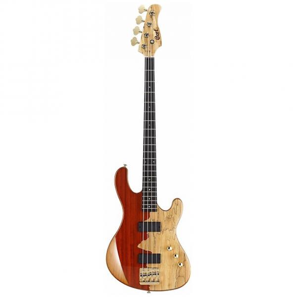 Custom Cort Jeff Berlin Signature Series Rithimic 4-String Electric Bass, Natural #1 image