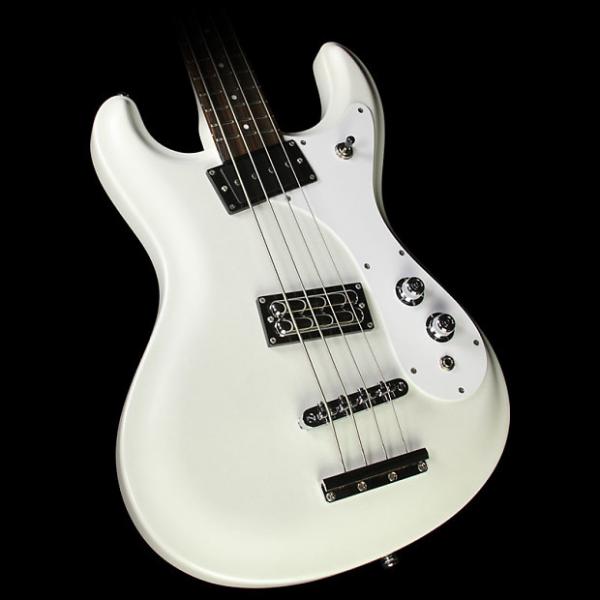 Custom Danelectro '64 Electric Bass Guitar Vintage White #1 image
