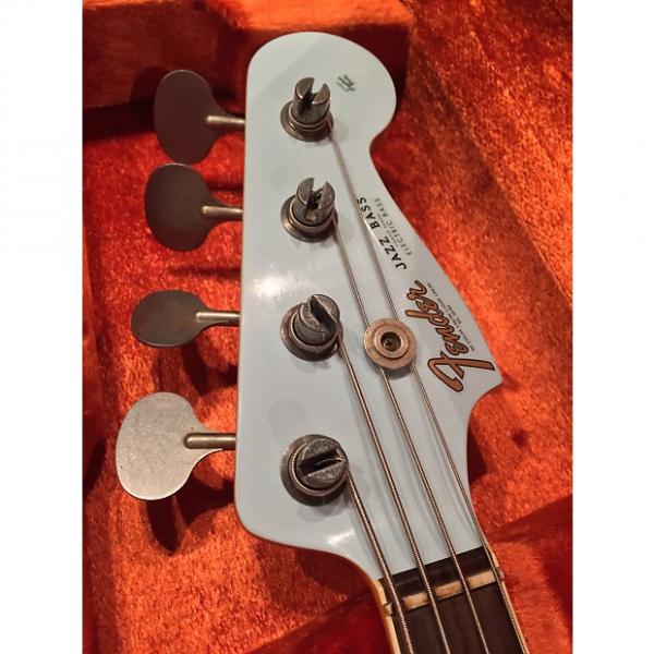 Custom Fender Custom Shop 1966 Reissue Jazz Bass  2016 Sonic Blue #1 image