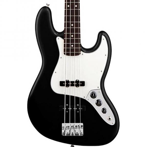Custom Fender Standard Jazz Bass, Black #1 image