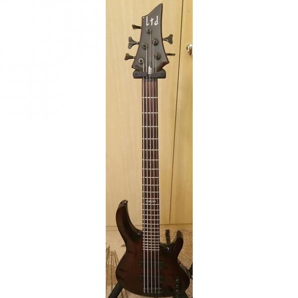 Custom ESP LTD B-305 Bass (Upgraded Pickups) with hardshell case. #1 image