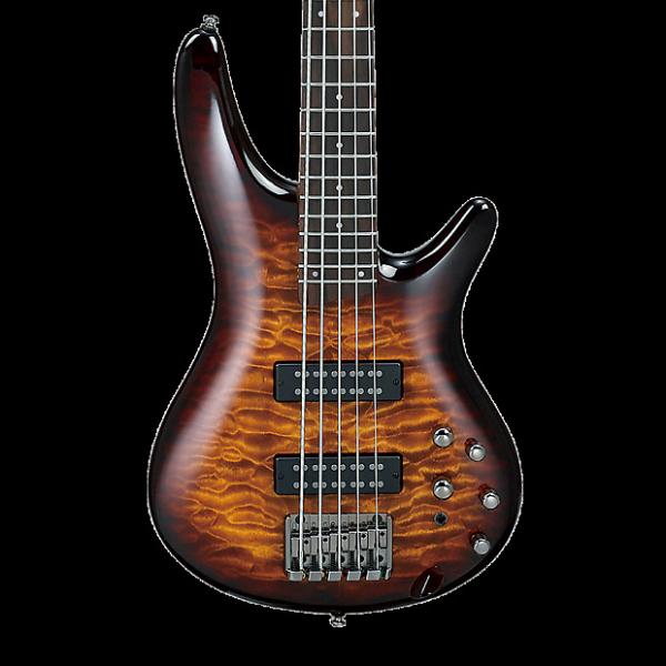 Custom Ibanez SR405EQM 5-String Bass - Dragon Eye Burst #1 image