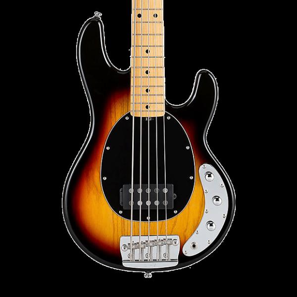 Custom Sterling by Music Man Ray35 Classic Active 5-String Bass - 3-Tone Sunburst with Gig Bag #1 image