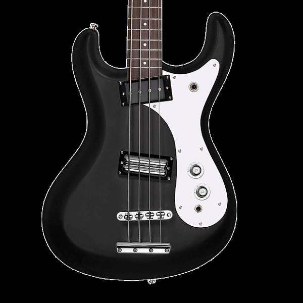 Custom Danelectro '64 Electric Bass - Black Pearl #1 image