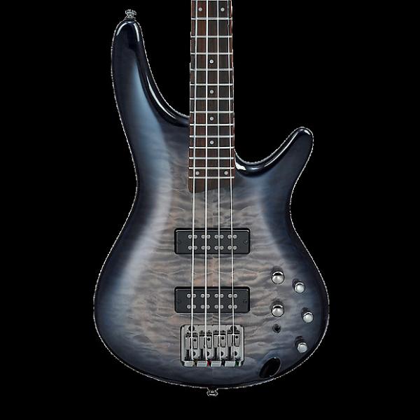 Custom Ibanez SR400EQM Electric Bass - Fade Blue Burst #1 image