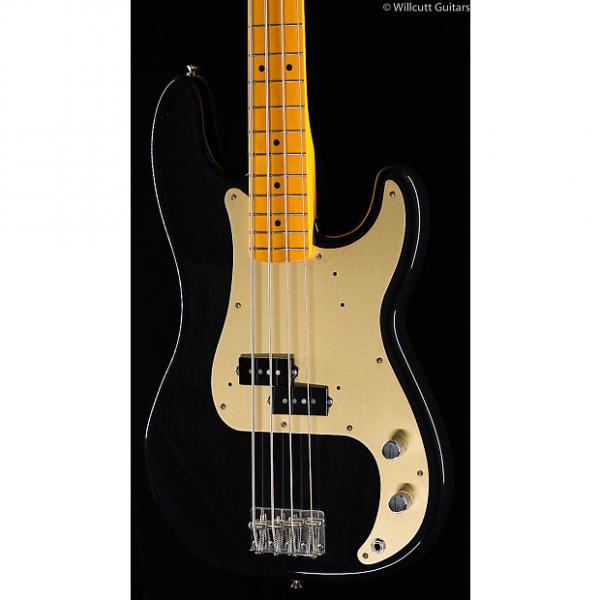 Custom Fender Classic Series '50s Precision Bass® Lacquer Black (366) #1 image