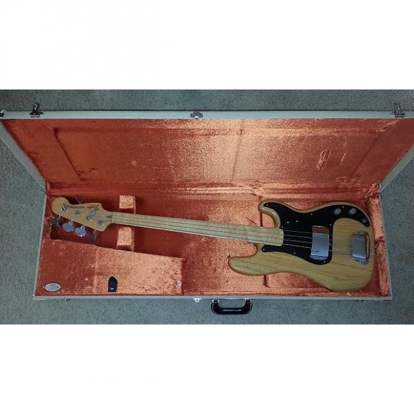Custom Vintage 1977 Fender Precision Fretless Bass in Natural Finish #1 image