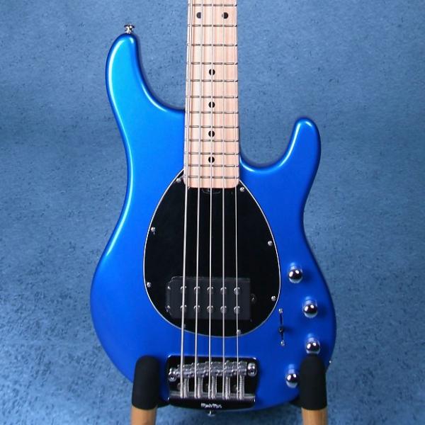 Custom Ernie Ball Musicman Sterling 5 Electric Bass Guitar - Blue Pearl - E25600 #1 image