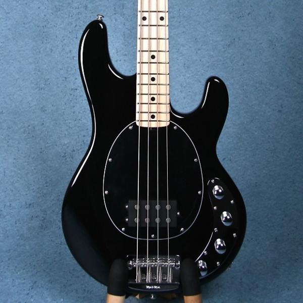 Custom Ernie Ball Music Man Stingray 4 Electric Bass Guitar E91149 - Black #1 image