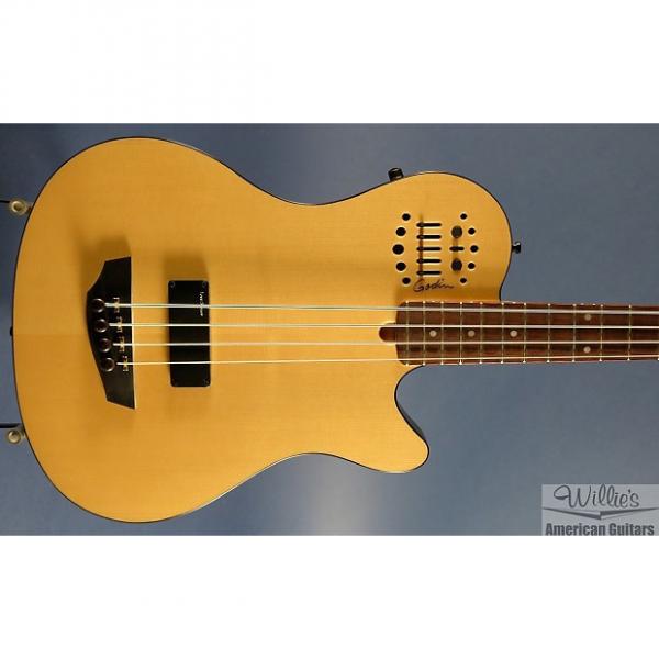 Custom New Godin A4 Ultra acoustic/electric bass #1 image
