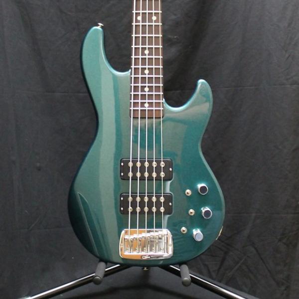 Custom G&amp;L USA L2500 Empress Emerald Blue Metallic w/case #1 image