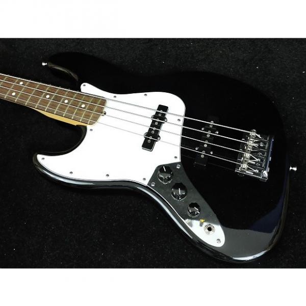 Custom Fender Jazz Bass Standard Left Handed Black #1 image