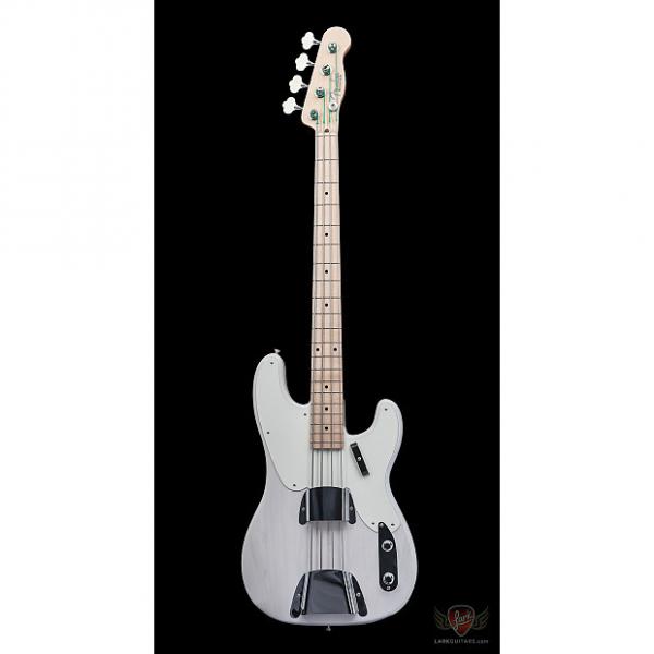 Custom Fender Custom Shop 1955 Precision Bass NOS - White Blonde (966) #1 image