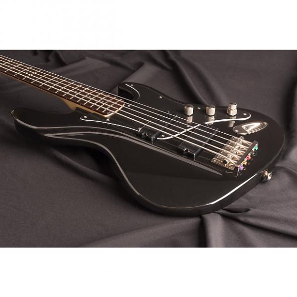 Custom Dean Zelinsky Mule Bass 5-String 2015 Classic Black #1 image