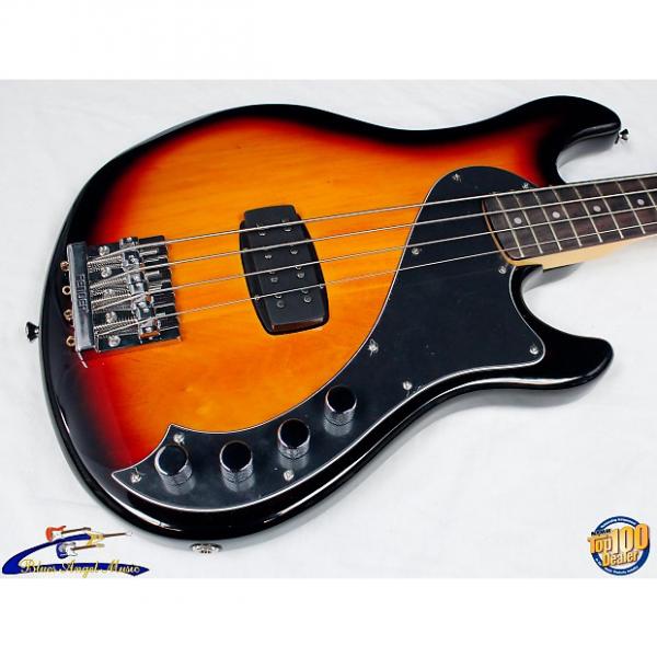 Custom Squier Deluxe Dimension Bass IV 4-String Electric Bass, 3TS Sunburst! #35889-2 #1 image