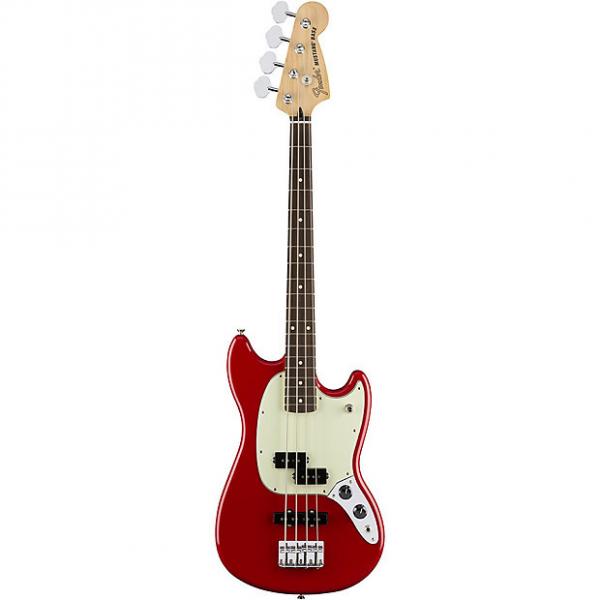 Custom Fender Mustang Bass PJ Torino Red 4-String Electric Bass #1 image