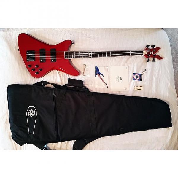 Custom Peavey  PXD Tragic 4 (Red) Bass mid-2000's Red #1 image