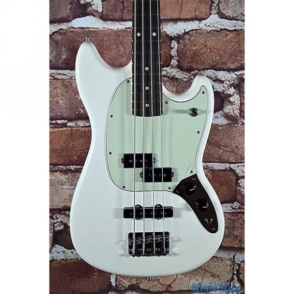 Custom Brand New Fender Offset Series Mustang Bass PJ Olympic White #1 image