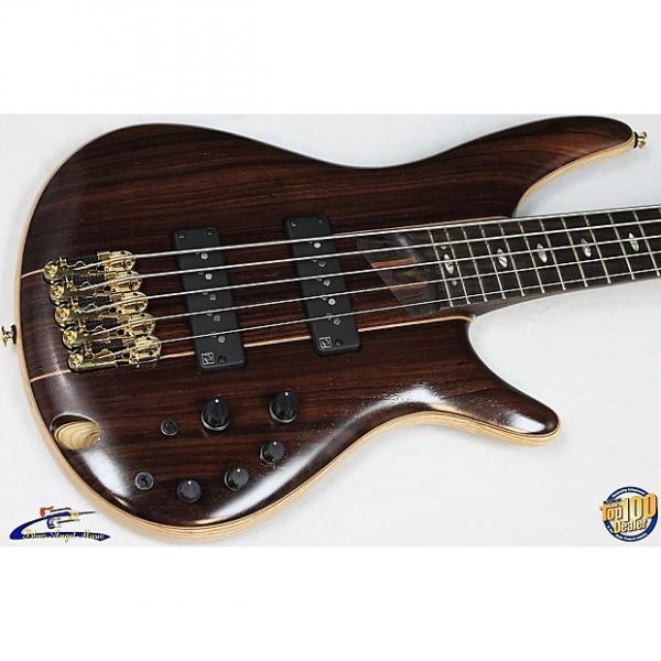 Custom Ibanez SR1905E Premium 5-String Electric Bass w/ Gig Bag Natural NEW #34346 #1 image