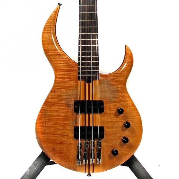 Custom Sukop Classic 4-String Electric Bass w/Hardshell Case 1990's Flamed Maple #1 image