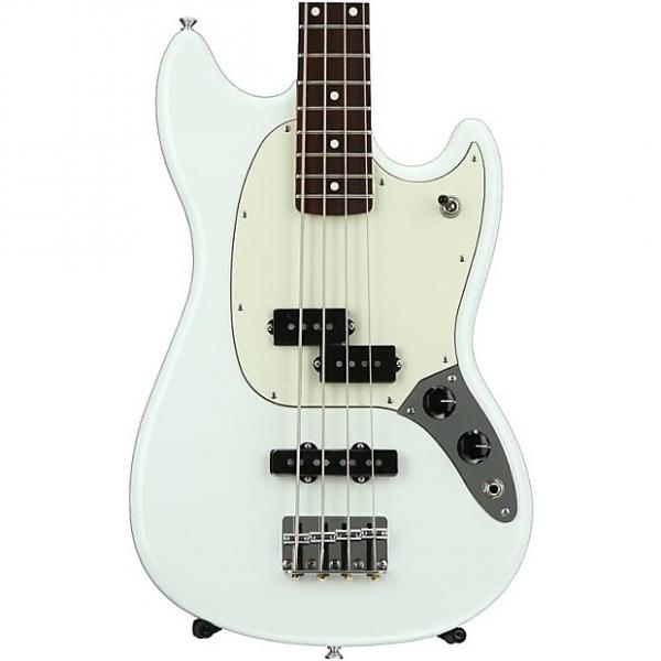 Custom Fender Mustang PJ Bass - Sonic Blue #1 image