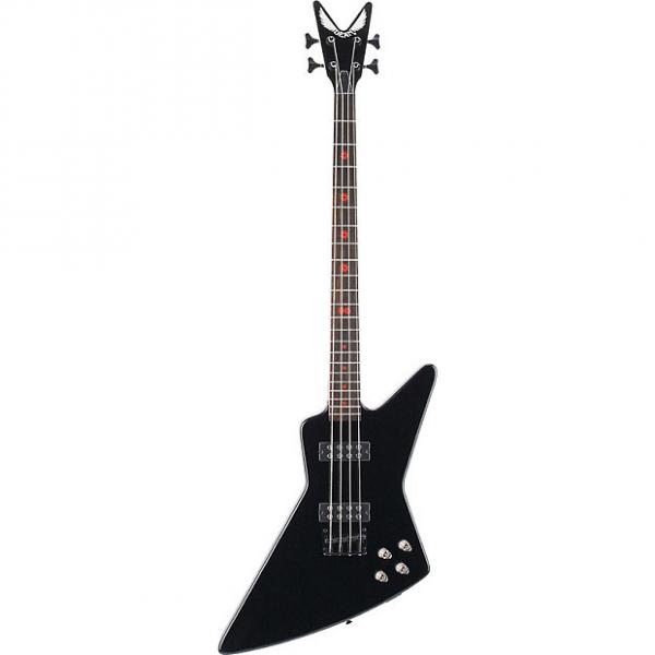 Custom Dean Metalman 2A Z Bass Guitar Basswood Top / Body with DMT Design Pickups w/ Active 2-Band EQ - Classic Black Finish (ZM2A) #1 image